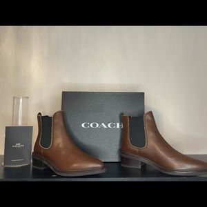 Coach Bowery Bead Bootie boots
